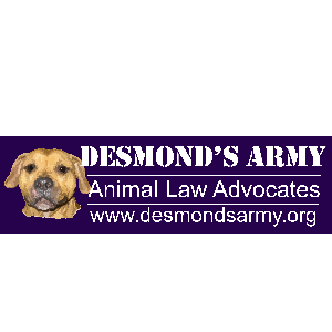 Desmond's Army Animal Law Advocates Inc. Logo