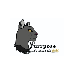 The Purrpose - It's About the Cats Logo