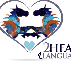 Two Hearts One Language Logo