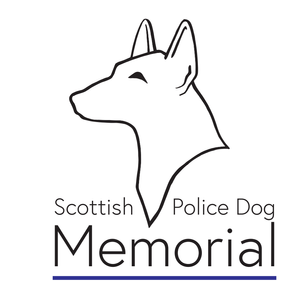 Scottish Police Dog Memorial Logo