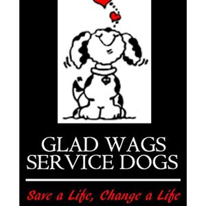 Glad wags Service Dogs inc Logo