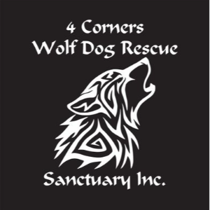 4 Corners Wolf Dog Rescue Sanctuary Inc Logo