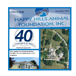 Happy Hills Animal Foundation, Inc. Logo