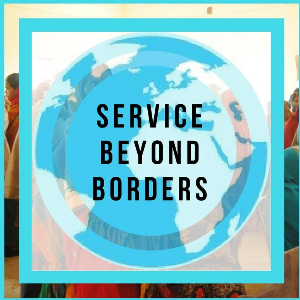 SERVICE BEYOND BORDERS Logo