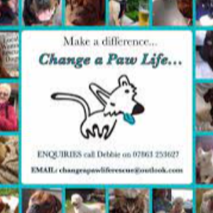 Change a paw life rescue Logo