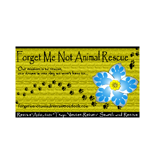 Forget Me Not Animal Rescue Logo