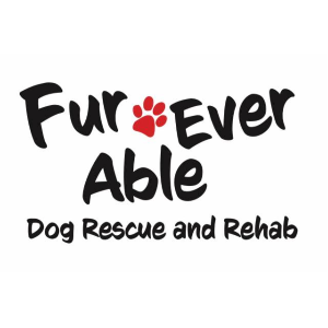 Fur-Ever Able Dog Rescue and Rehab Logo