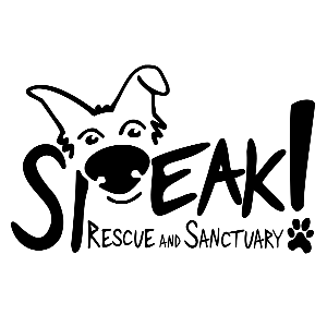 Speak! Rescue and Sanctuary Logo