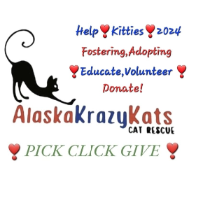 Alaska Krazy Kats Cat Rescue Inc Logo