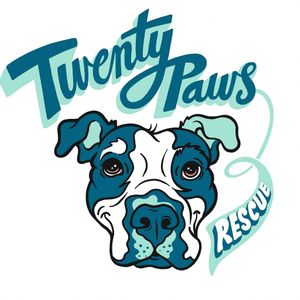 TWENTY PAWS RESCUE Logo
