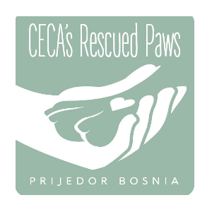 Ceca’s Rescued Paws Logo