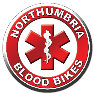 Northumbria Blood Bikes Logo