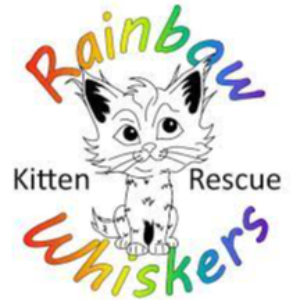 Rainbow Whiskers Kitten Rescue of MN Logo