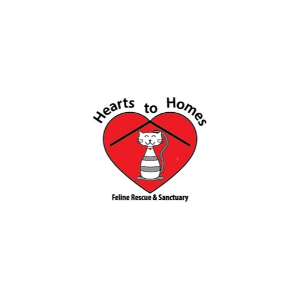 Hearts to Homes Feline Rescue & Sanctuary Logo