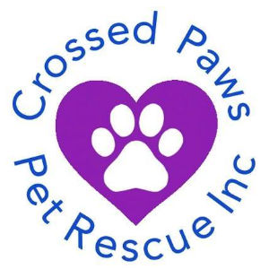 Crossed Paws Pet Rescue Logo