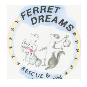 Ferret Dreams Rescue and Adoption Logo