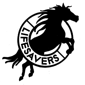 Lifesavers Wild Horse Rescue Logo