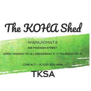 Koha shed Wainuiomata Logo