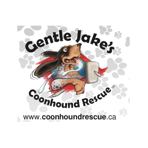 Gentle Jake's Coonhound Rescue Logo