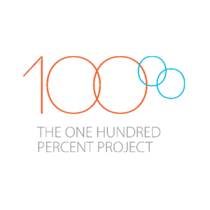 The 100% Project Logo