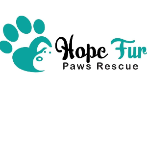 Hope Fur Paws Rescue Logo
