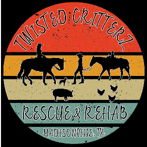 Twisted critterz rescue and rehab Logo