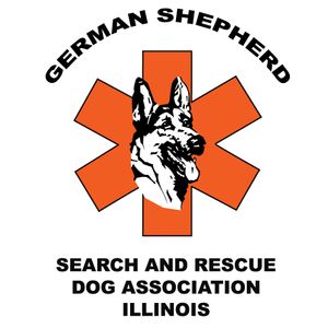 German Shepherd Search and Rescue Dog Association Logo