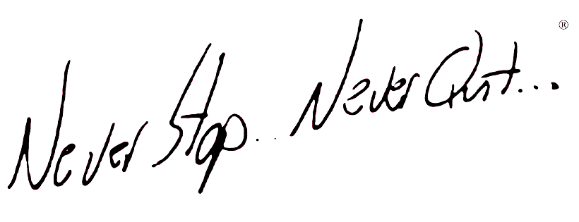 NEVER STOP NEVER QUIT