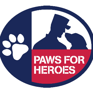 Paws for Heroes Logo