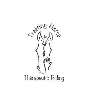 Trotting Horse Therapeutic Logo