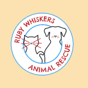 Ruby Whiskers Animal Rescue Logo