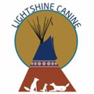 Lightshine Canine: A Rez Dog Rescue Logo