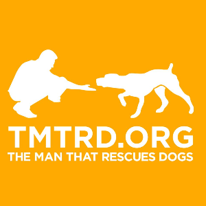 The man that rescues dogs Logo