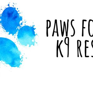Paws for Life K9 Rescue Logo