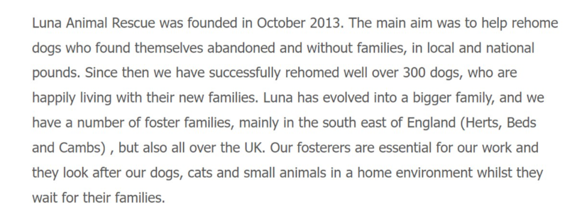 Luna Animal Rescue