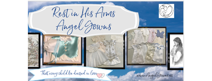 Rest in His Arms Angel Gowns