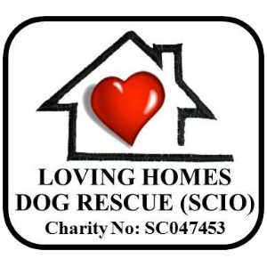 Loving Homes Dog Rescue Logo