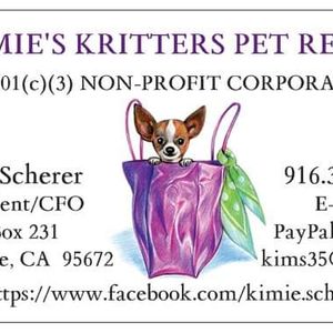 Kimie's Kritters Pet Rescue Logo