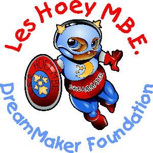 Les Hoey MBE DreamMaker Foundation Logo
