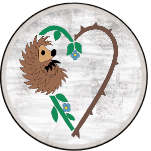 Prickly Edge Hedgehog Rescue C.I.C Logo