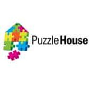 Autism-Friendly Puzzle House Logo