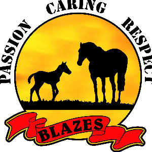 Blazes Tribute Equine Rescue Logo