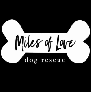 Miles of Love Dog Rescue Logo