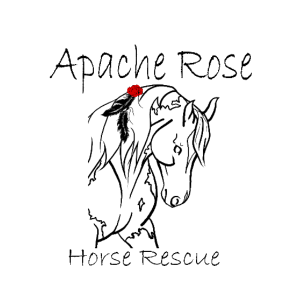 Apache Rose Horse Rescue Logo