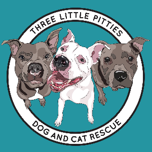 Three Little Pitties Rescue Logo
