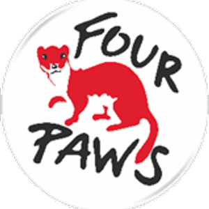 Four Paws UK Logo