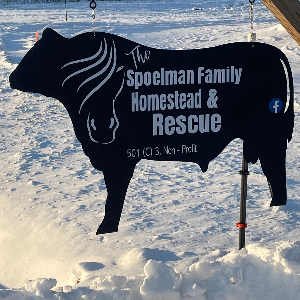 Spoelman Family Homestead & Rescue Logo