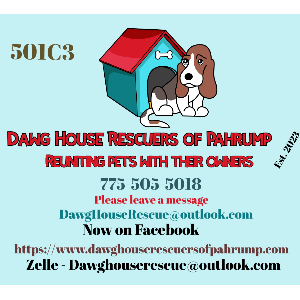 DAWG HOUSE RESCUERS OF PAHRUMP Logo