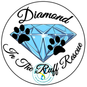 Diamond in the Ruff Rescue Logo