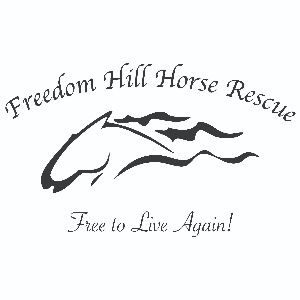 Freedom Hill Horse Rescue Logo